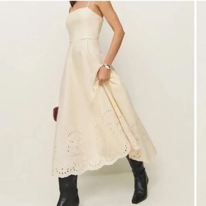 REFORMATION Cherie Dress In Sugar